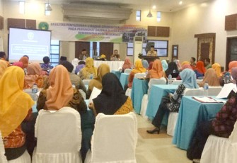 Acara Fasilitas Penyususnan Standar Operasional Prosdur Organisasi Perangkat Daerah 