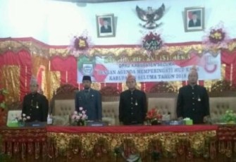 DPRD Seluma Gelar Paripurna Istimewa