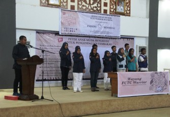 Mewakili Plt Gubernur Bengkulu Rohidin Mersyah, Kepala Dinas Kesehatan Provinsi Bengkulu hadir pada Petualangan 365 Hari FCTC Warrior.