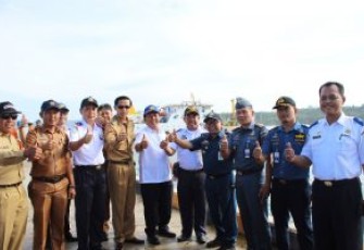 Pelabuhan Linau Diproyeksi Sebagai Pelabuhan Pengumpan