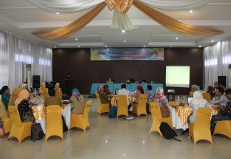 Sekda Nopian Andusti membuka kegiatan pelatihan perencanaan dan penganggaran responsif gender se-provinsi Bengkulu.