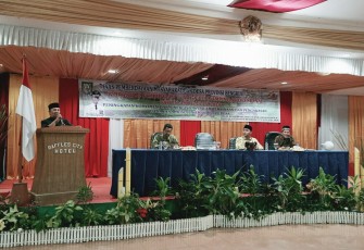 Sekretaris Daerah Provinsi Bengkulu Nopian Andusti Membuka Workshop Pembinaan Tenaga Pendamping Profesional Tahun 2018 