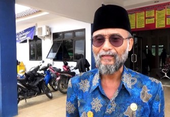 Kepala Dinas Kependudukan dan Pencatatan Sipil Kota Bengkulu Sudarto WS