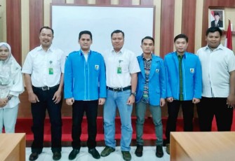 Foto bersama KNPI Provinsi usai Koordinasi dengna BKSDA Provinsi Bengkulu. Foto (Fb Febri Yurdiman) 