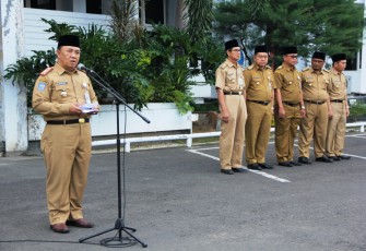 Sekda Provinsi Bengkulu Nopian Andusti hadir dan membuka resmi Perlombaan Olahraga Pabor.