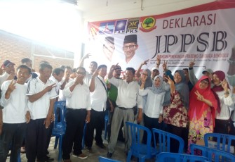 Deklarasi JPPSB di posko JPPSB