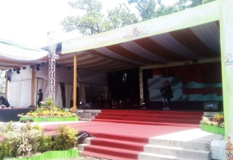 Panggung Open Ceremony Festival Tabut Bengkulu