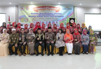 Seminar Kesehatan, di hotel kawasan Pantai Panjang Bengkulu, Sabtu (22/9/2018).