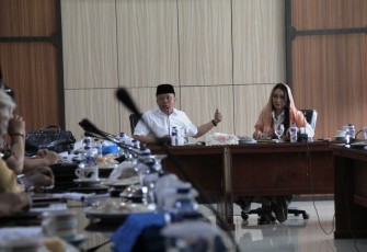 Plt Gubernur Bengkulu Rohidin Mersyah hadir dan pimpin pertemuan antara Tim Kajian Pancasila dan Budaya Dewan Pertimbangan Presiden
