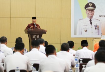 Gubernur Bengkulu Rohidin Mersyah membuka Rapat Koordinasi Pembangunan Sektor Perhubungan Provinsi Bengkulu