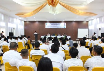 Asisten I Setda Provinsi Hamka Sabri Rabu pagi membuka Diklat Pemberdayaan Masyarakat