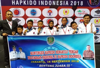 Atlet Beladiri Hapkido Perwakilan Bengkulu Tengah 