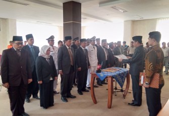 Mutasi Pejabat Fungsional dan Struktural Eselon II dan III Pas mda Kaur