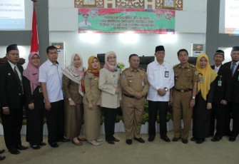 Sekda Provinsi Bengkulu Nopian Andusti Menghadiri Sosialisasi Kesehatan Jiwa