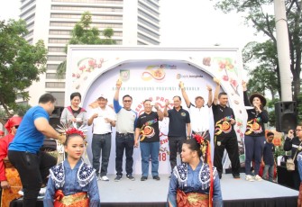 Deputi Bidang Industri, Perdagangan dan Transportasi yang mewakili Gubernur DKI Prof. Sutanto turut hadir dalam kegiatan.