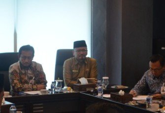 Rapat Konsolidasi Antara KPK, Pemkot dan Bank Bengkulu
