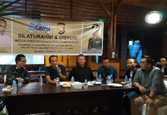 Silaturahmi dan Diskusi Media Siber bersama Polda Bengkulu