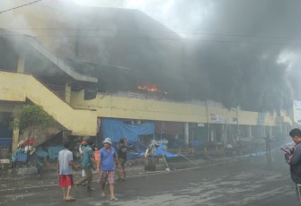 Kebakaran Pasar Tradisional Modern (PTM) Kota Bengkulu
