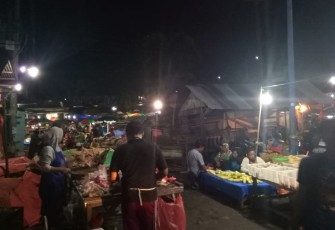 Aktivitas Pasar Panorama Kota Bengkulu