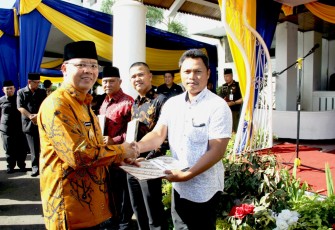 Penyerahan SKP dari Badan Karantina Ikan
