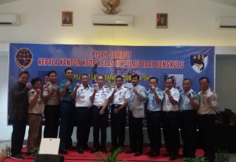 Pisah Sambut Kepala KSOP Kelas III Pulau Baai Bengkulu