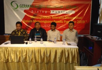 Diskusi Publik: Tingkatkan Toleransi Masyarakat dalam Menyongsong Pemilu Presiden 2019