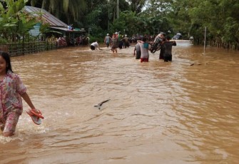 Ilustrasi banjir 