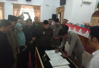 Paripurna DPRD Kabupaten Seluma 