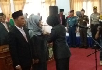 Paripurna Istimewa DPRD Kabupaten Seluma 
