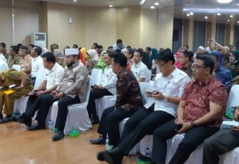 Rapat Koordinasi (Rakor) Kuota LPG 3 Kg di Badan Pengembangan Sumber Daya Manusia (BPSDM), Kementerian Energi Sumber Daya Mineral (ESDM) di Jakarta, Selasa (19/2/2019).