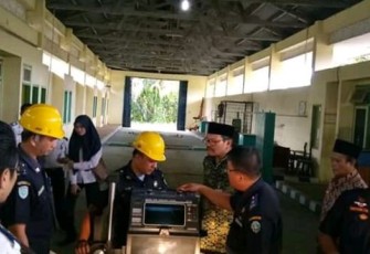 Tim akreditasi Kementerian Perhubungan Lakukan Uji Alat UPTD-PKB Dinas Perhubungan Kota Bengkulu 