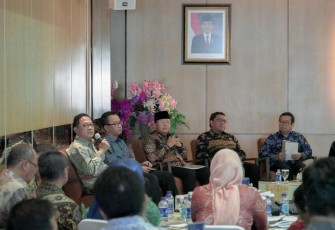 Direktur PT Sudevam Ultra Tec Green, Lalit Khumar, di hadapan perwakilan Sekretariat Nasional Dewan KEK RI