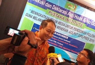 Staf Ahli Sekjen Kementerian Komunikasi dan Informatika (Kominfo) Hendrasmo