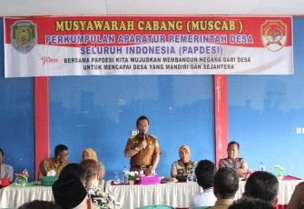 Bupati Bengkulu Tengah Dr. H. Ferry Ramli, SH, MH Hadir Dalam Muscab Perkumpulan Apratur Pemerintah Desa Seluruh Indonesia