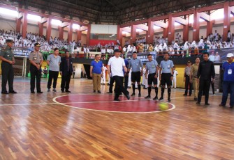 Gubernur Bengkulu Rohidin Mersyah Buka Secara Resmi Turnamen Futsal Piala Gubernur 