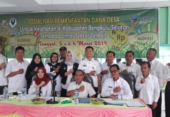 Pertemuan Sosialisasi Dinas Kesehatan Provinsi Pemanfaatan Dana Desa Untuk Kesehatan 