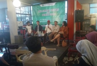 Diskusi Publik Partisipasi Aktif Pemilih Milenial dalam Pemilu Damai 2019