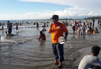 Kepala Seksi Kesiapsiagaan BPBD Kota Bengkulu Riswandi