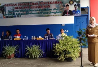 Staf Ahli Walikota Bengkulu Bidang Pemerintahan Matriyani Membuka Kegiatan Penyuluhan 