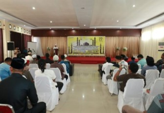 Wali Kota Bengkulu Helmi Hasan Buka Seminar Pelatihan Operator Sound System Untuk Masjid Yang Ada di Kota Bengkulu