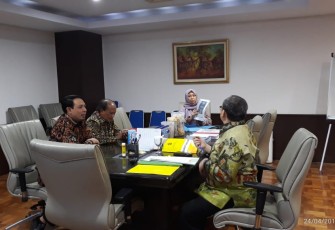 Wakil Wali Kota Bengkulu Dedy Wahyudi Saat Audiensi Ke Kementerian ESDM 