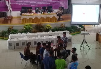 Pleno Terbuka KPUD Kaur 