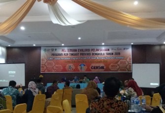 Pertemuan Evaluasi Evaluasi Program Pencegahan Pengendalian Penyakit Tingkat Provinsi Bengkulu Tahun 2019