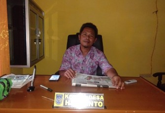 Kepala Desa Wono Harjo Haryanto