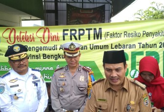 Kepala Dinas Kesehatan Provinsi Bengkulu Herwan Antoni 