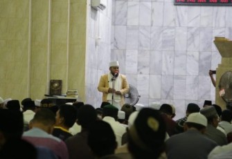 Wali Kota Bengkulu Helmi Hasan Safari Ramadhan di Masjid At Taqwa
