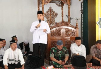 Bupati Seluma Bundar Jaya Berikan Sambutan 