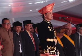 Bupati Bengkulu Tangah Ferry Ramli Jadi Inspektur Upacara Peringatan Hari Jadi Kabupaten Bengkulu Tengah ke-11