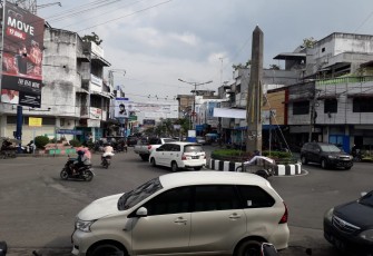 H-5 Lebaran, Peningkatan Volume Kendaraan di Pusat Kota Kisaran Mulai Terlihat