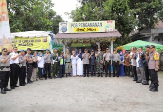 Plt Bupati Asahan Tinjau Posko Lebaran